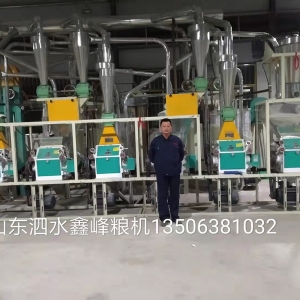 6臺磨平篩出粉設備